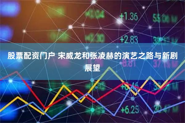 股票配資門戶 宋威龍和張凌赫的演藝之路與新劇展望
